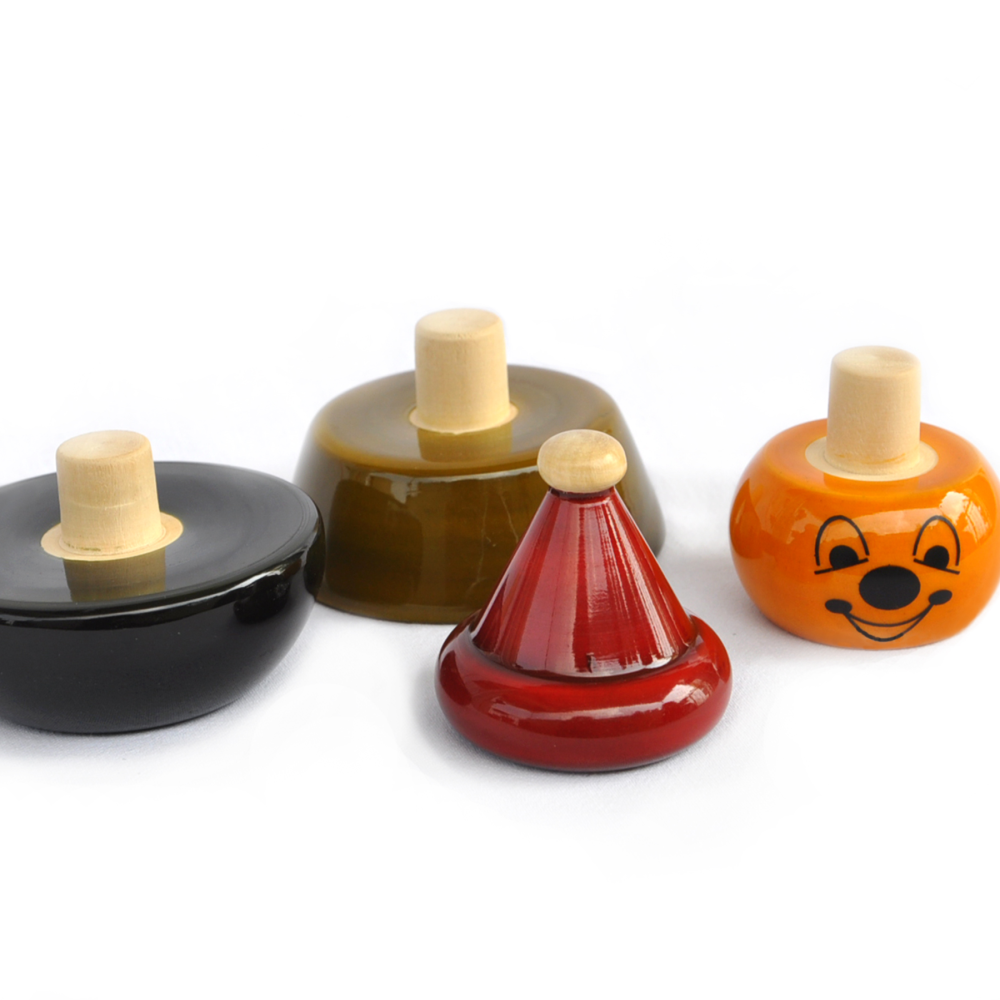 Channapatna Wooden Toy AABA GREEN