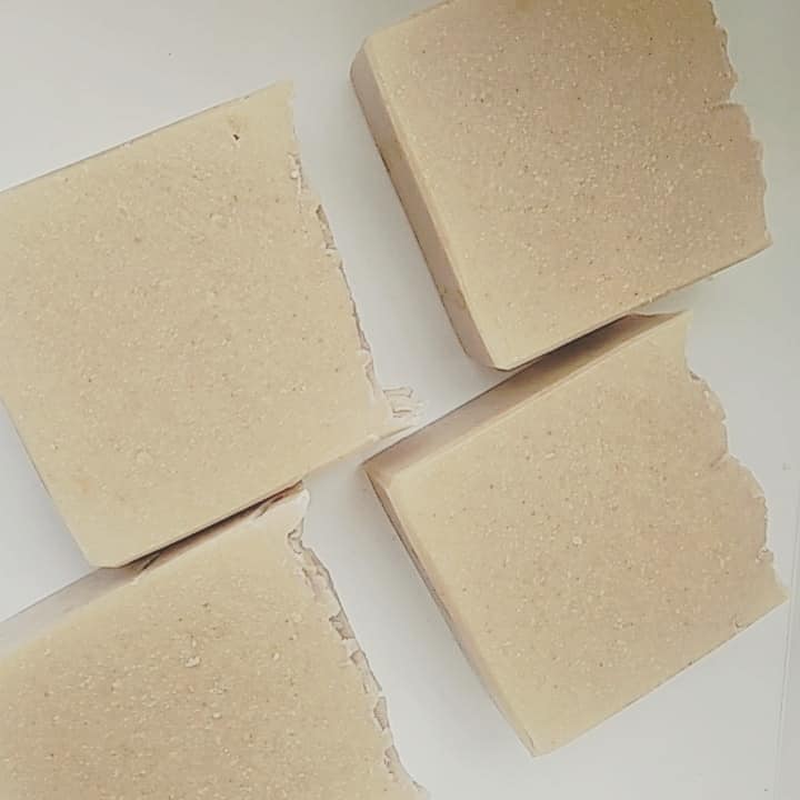 Soothe - with Goat Milk & Honey Handmade Cold Process Soap (1 No.)