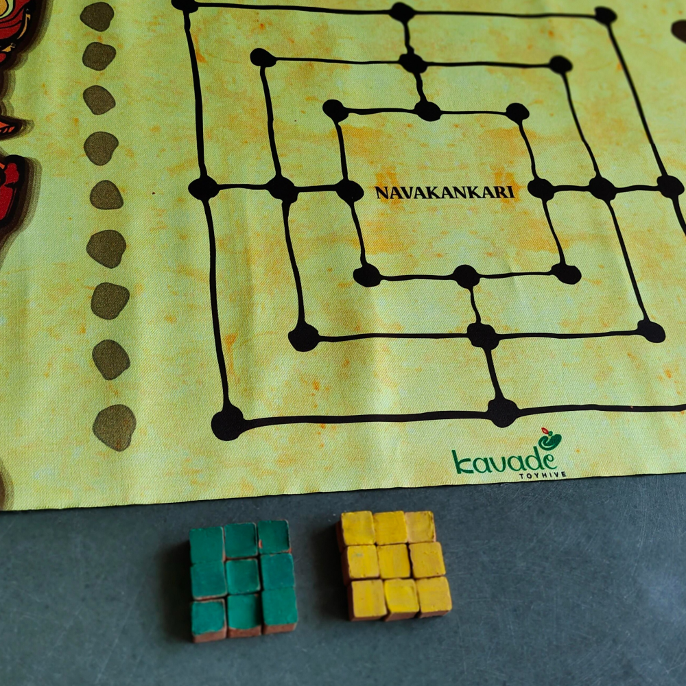 Navakankari game set (Temple series Scroll)