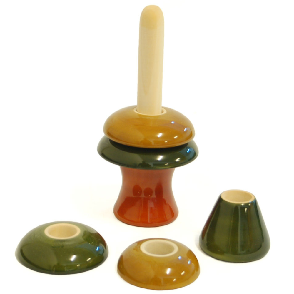 Channapatna WoodenToy PINE TREE STRACKER
