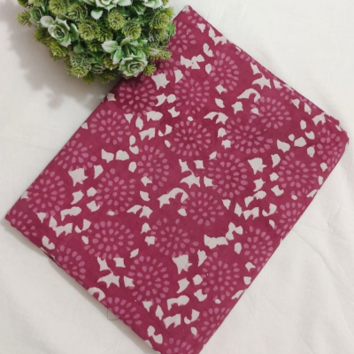 đ„»Beautiful colourfulđHand block print cotton Running fabric