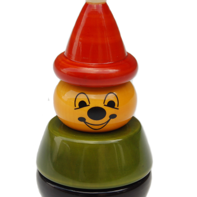 Channapatna Wooden Toy AABA GREEN