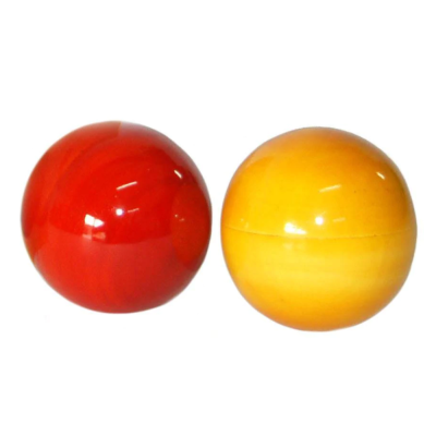 Channapatna WoodenToy BALL RATTLE-SET OF 2
