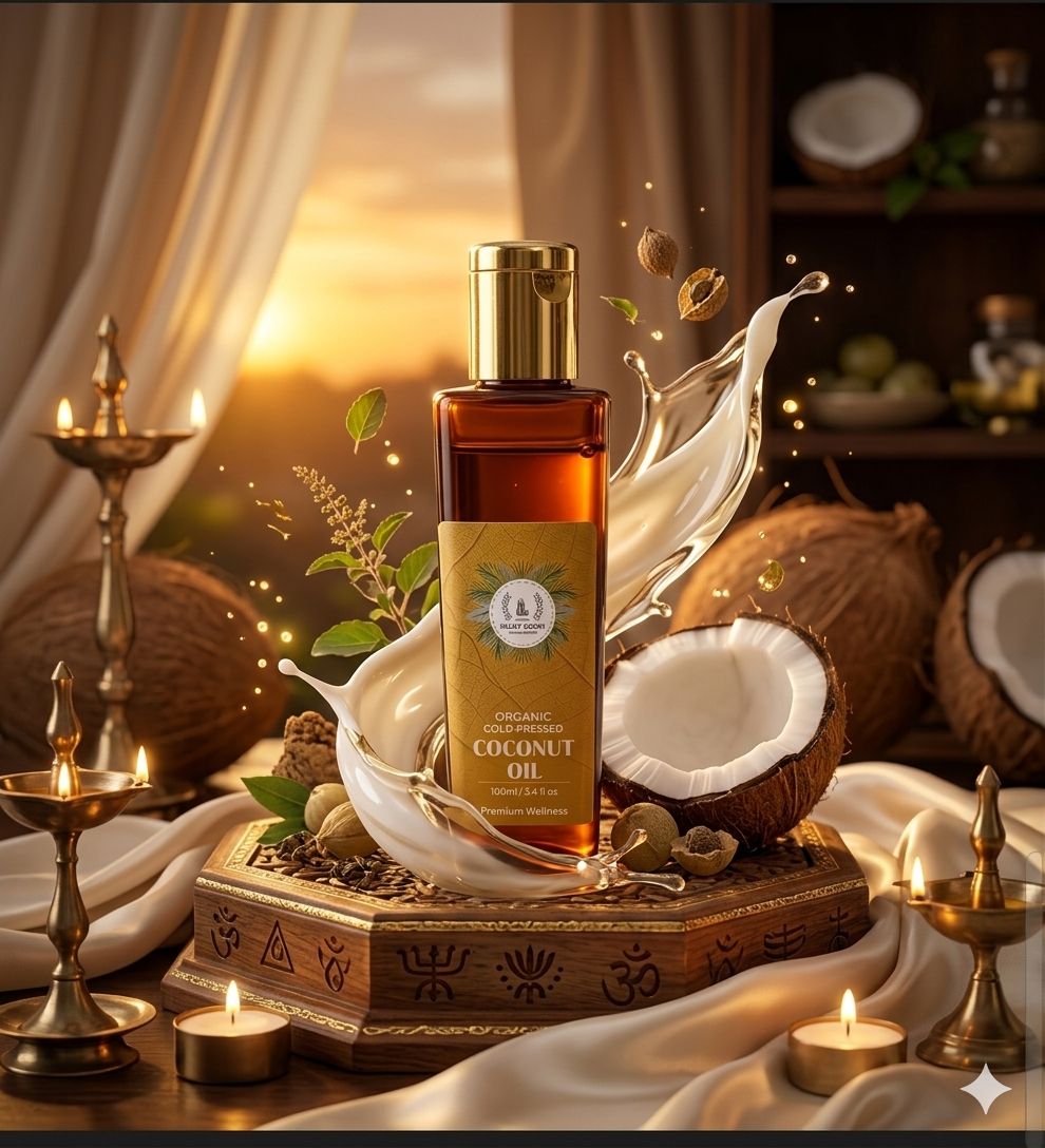 Relief Roots- Cold Pressed First Pressed Coconut Oil