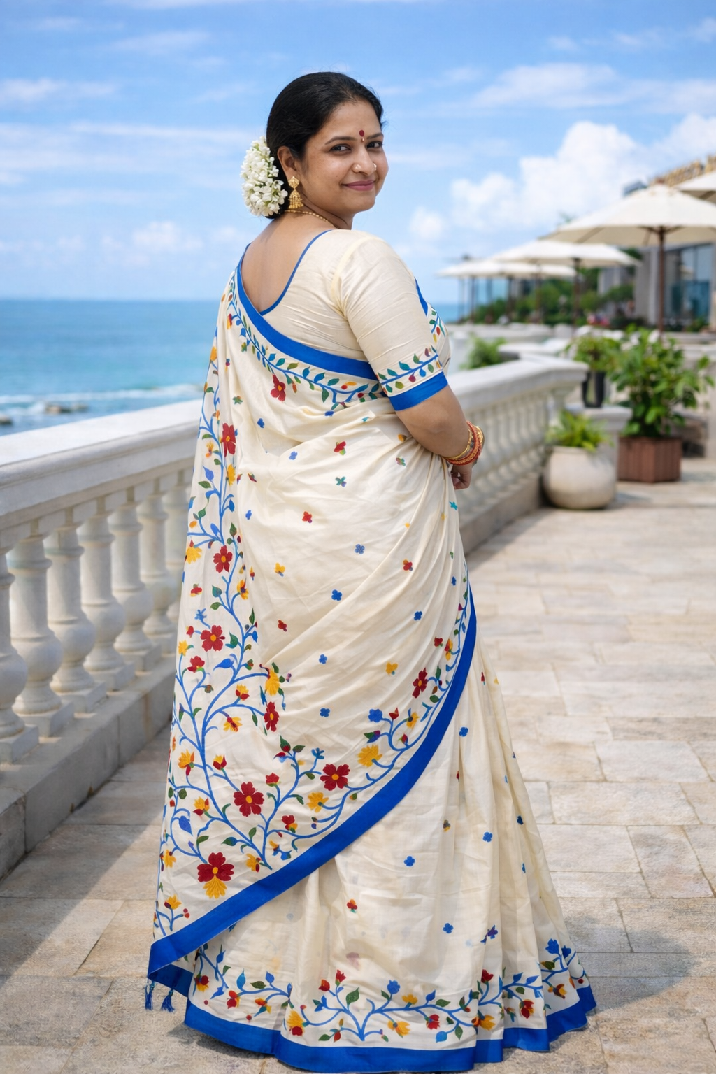Kanaklata Soft Silk Handloom Saree with Blouse Piece