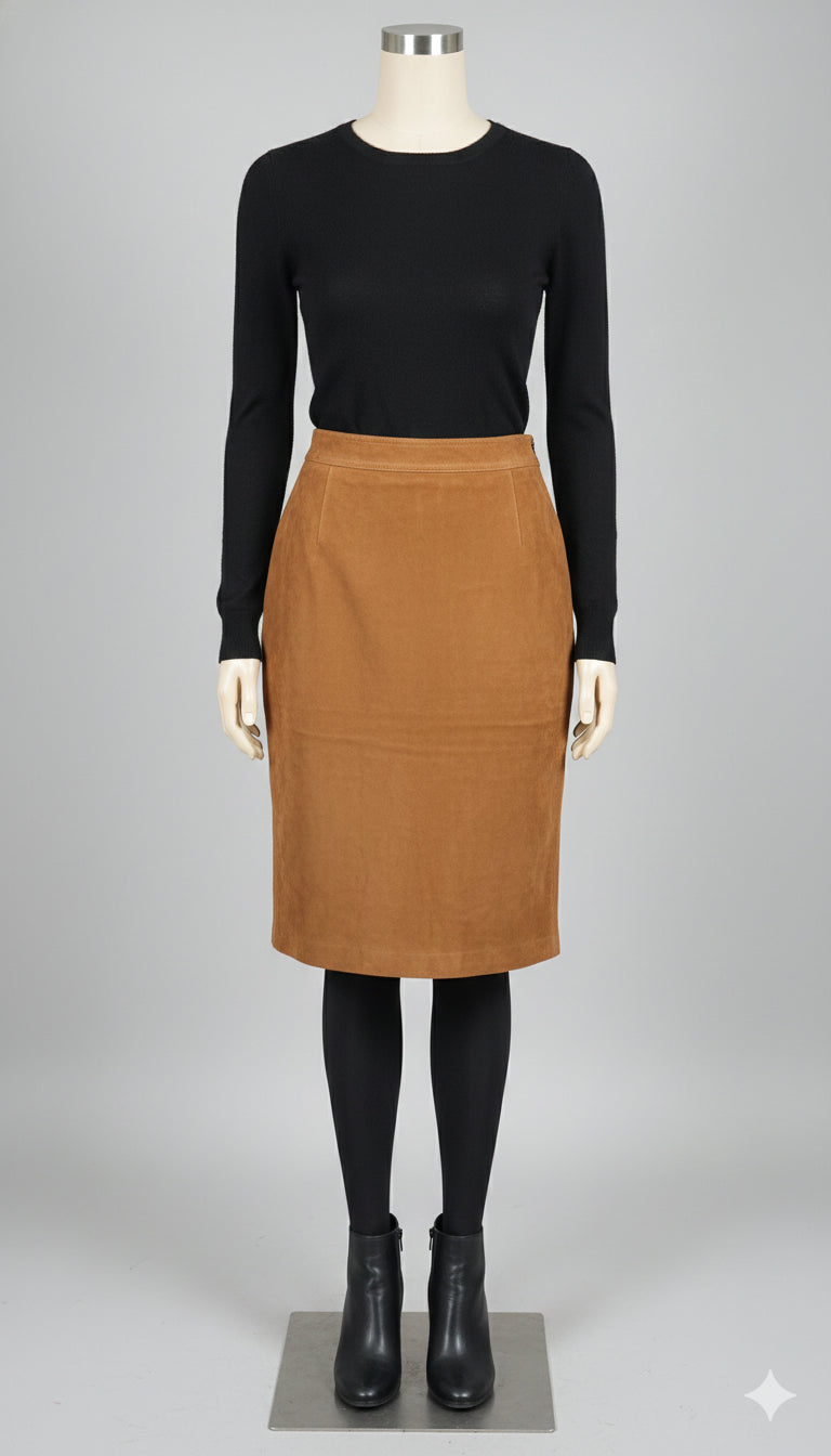 Leather skirt
