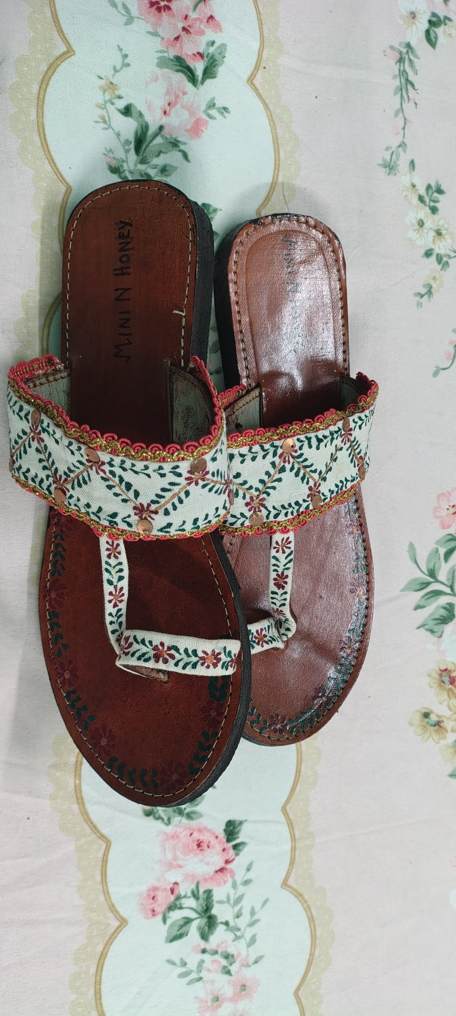 Hand crafted Kolhapuri footwear