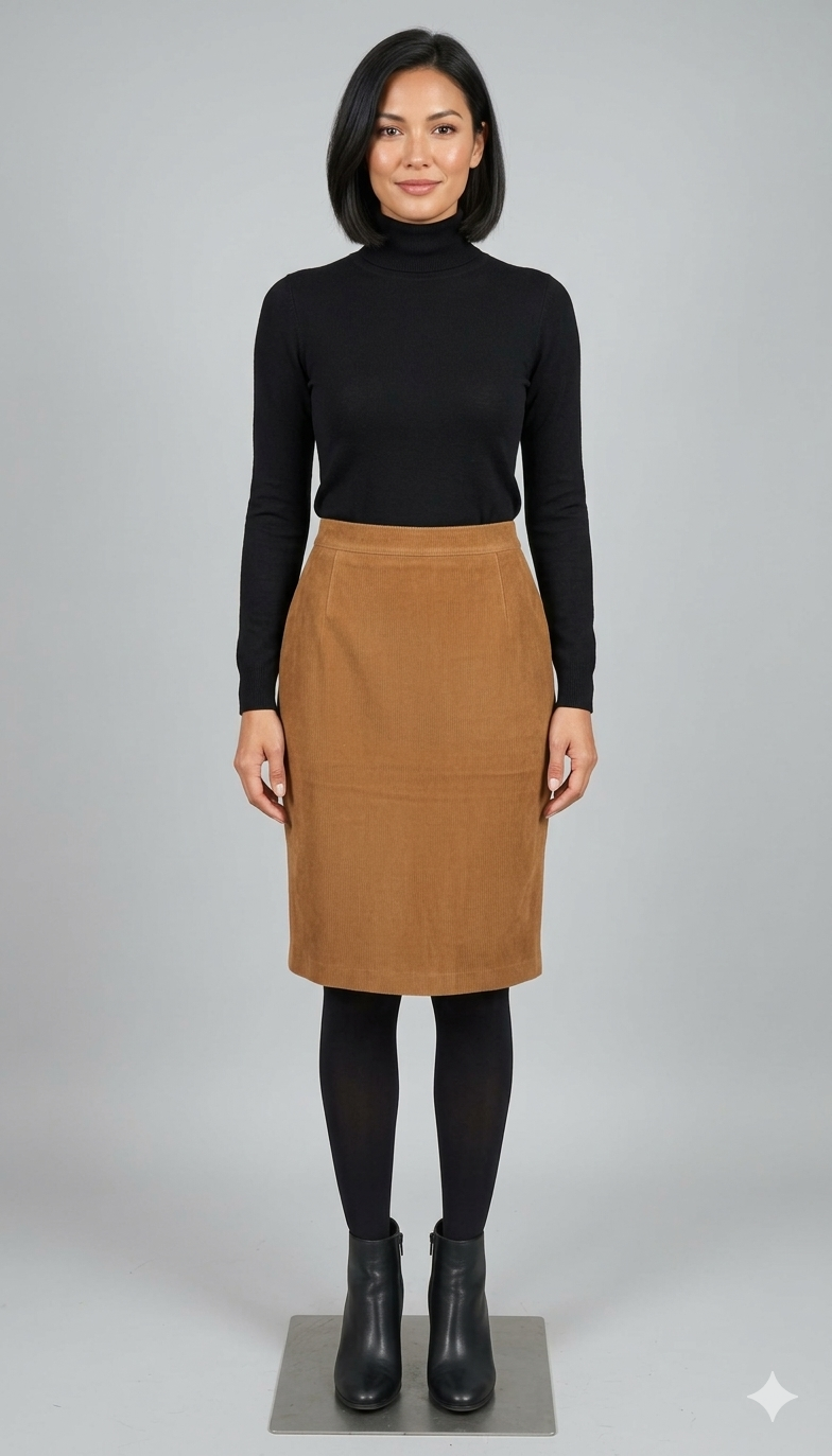 Leather skirt