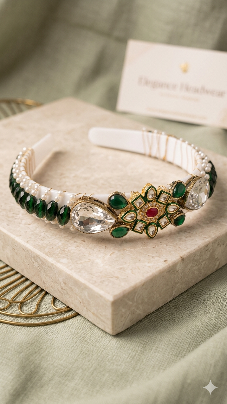 Kundan hairband