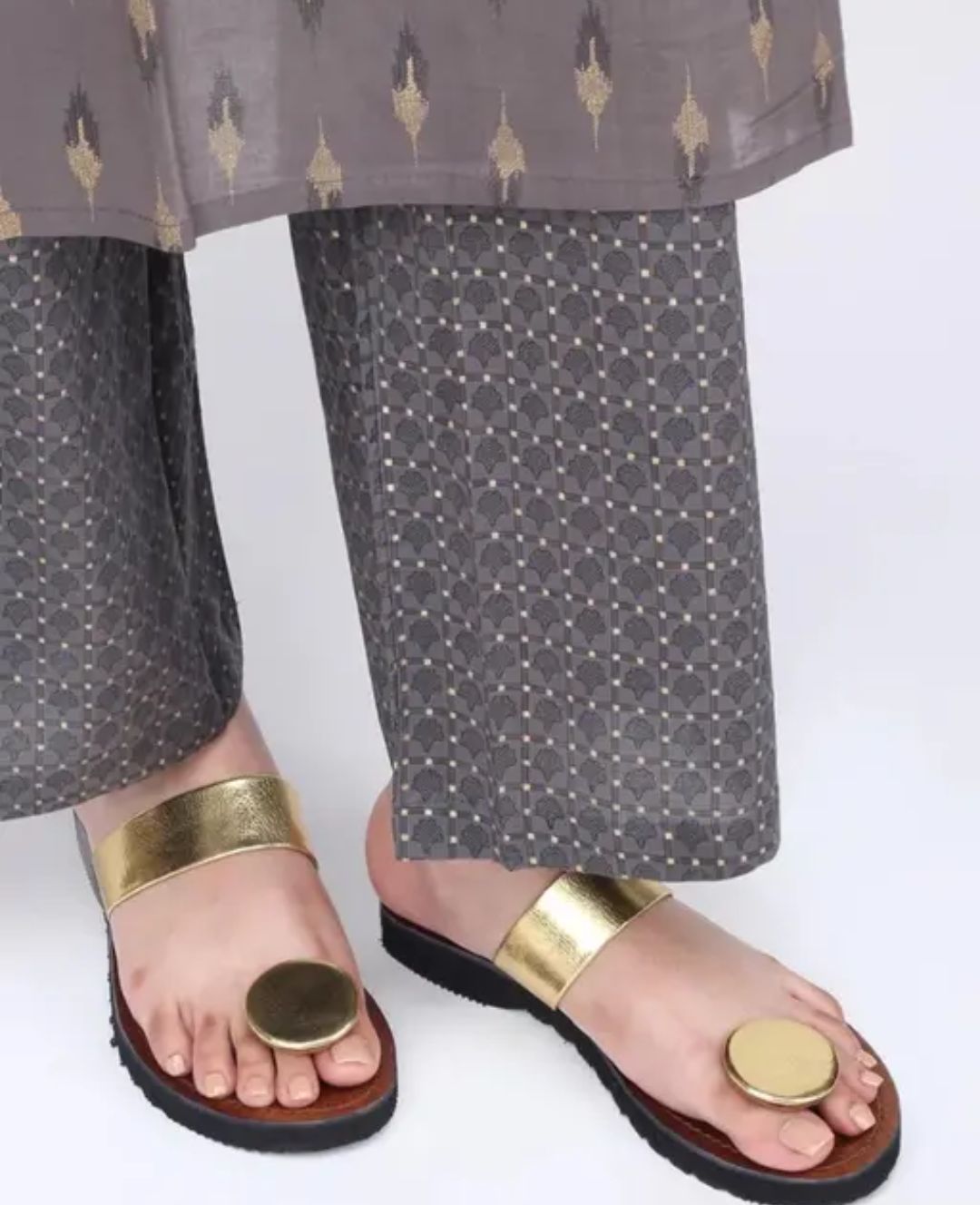 Hand crafted Kolhapuri footwear