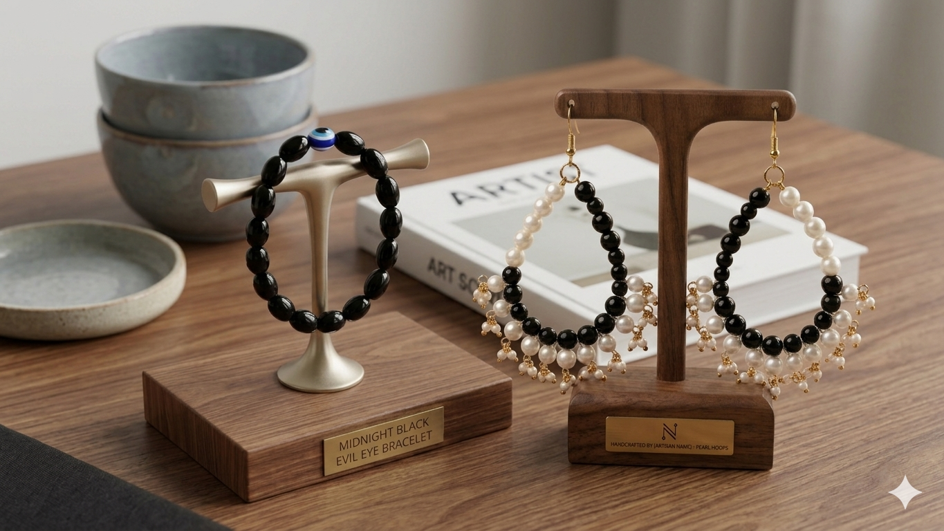 Bracelet, earrings combo