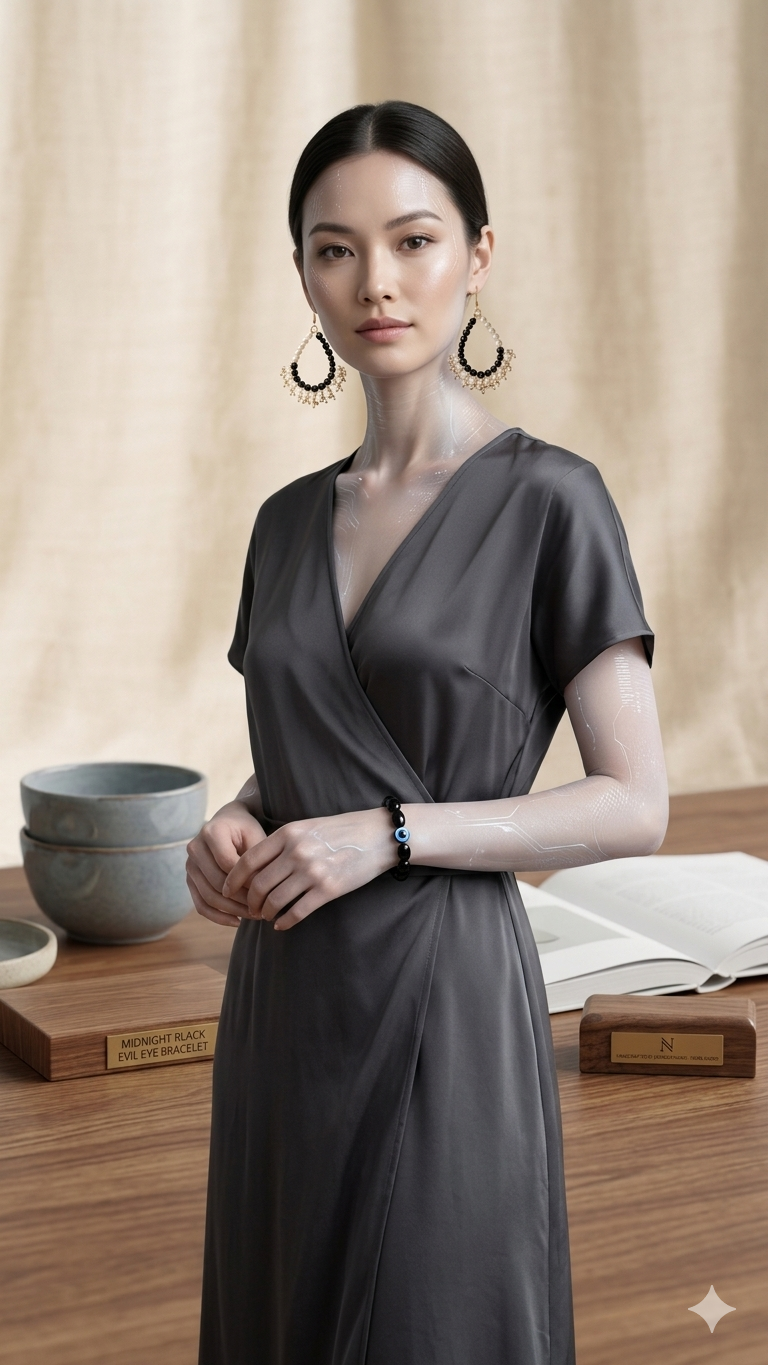 Bracelet, earrings combo
