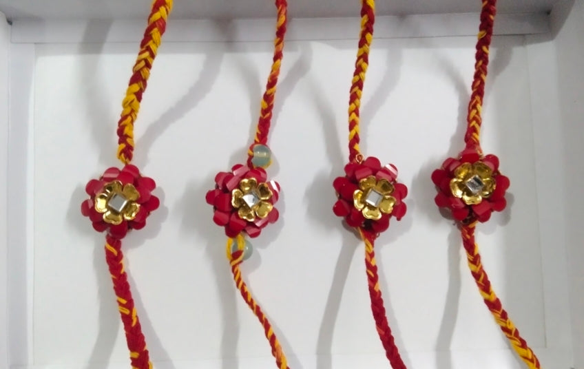 Flower rakhi