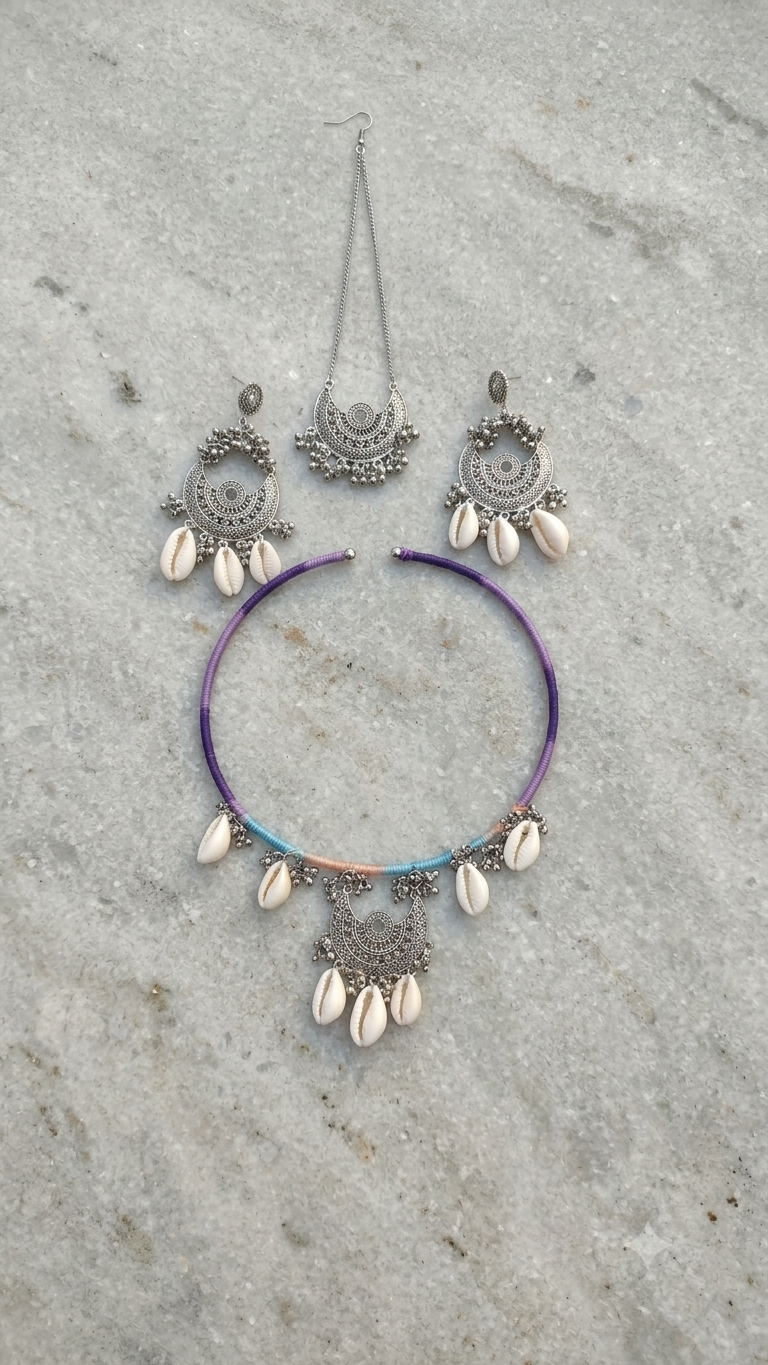 Garba trendy necklace