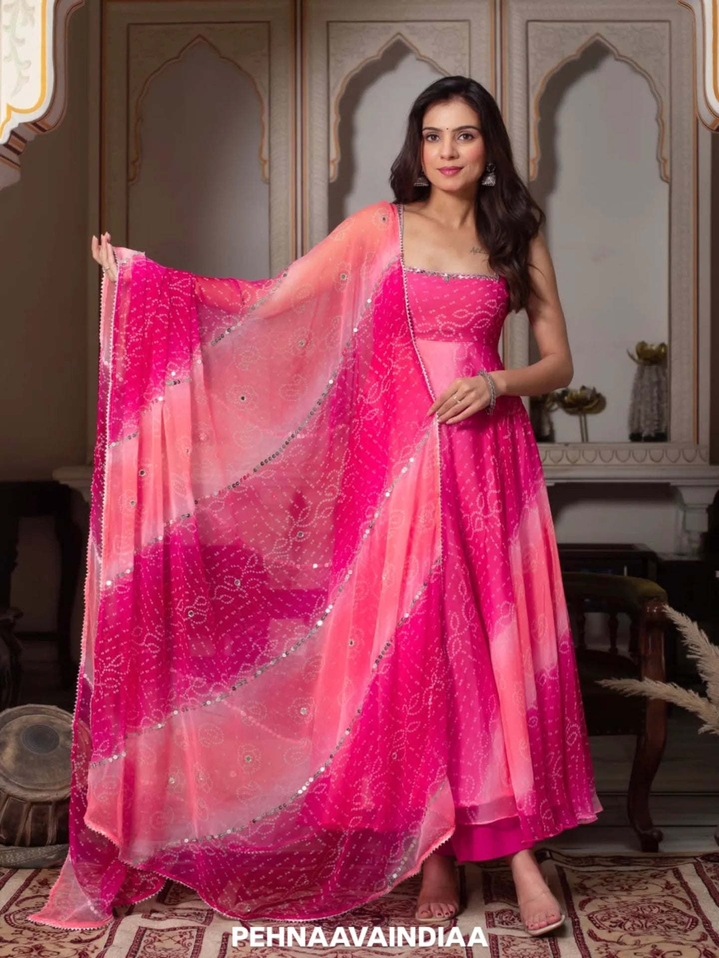 HERITAGE PINK BLUSH SUIT SET