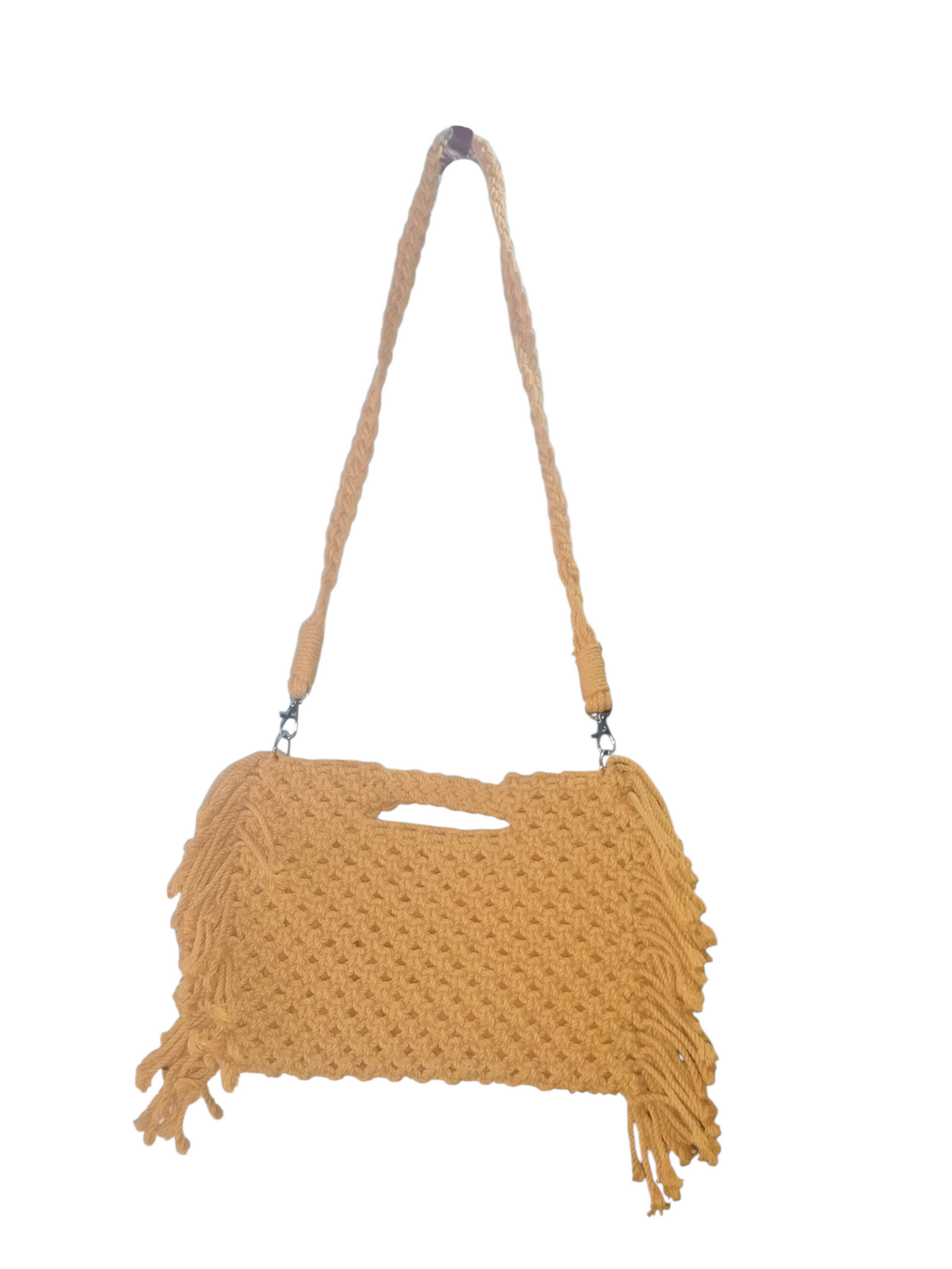 Frill cross Body Bag/ handmade bag