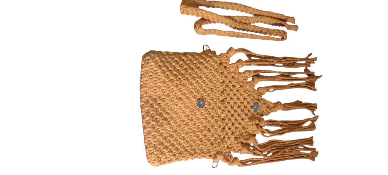 Cross Body Bag/ sling bag macrame