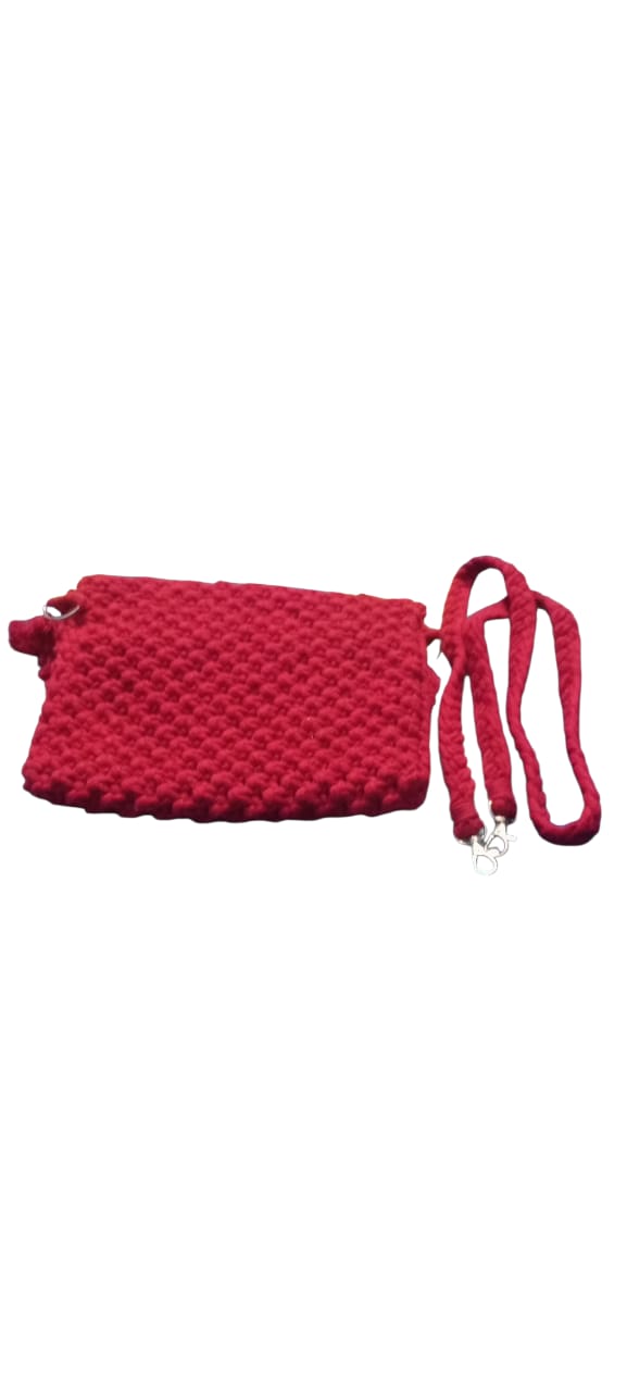 Macrame handmade sling bag/ cross Body Bag
