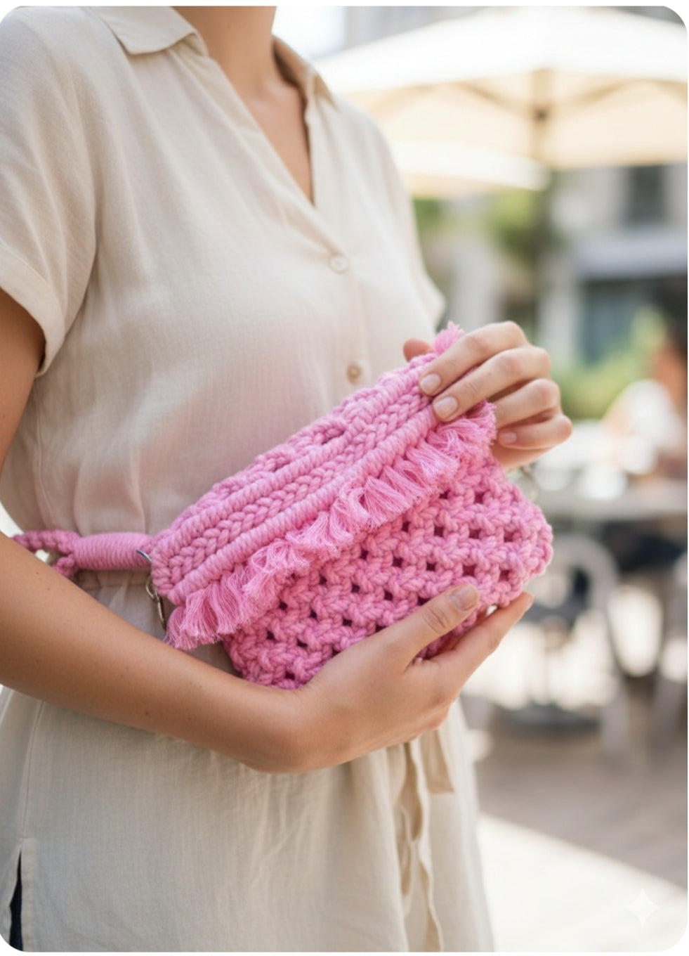 Pouch for baby girl