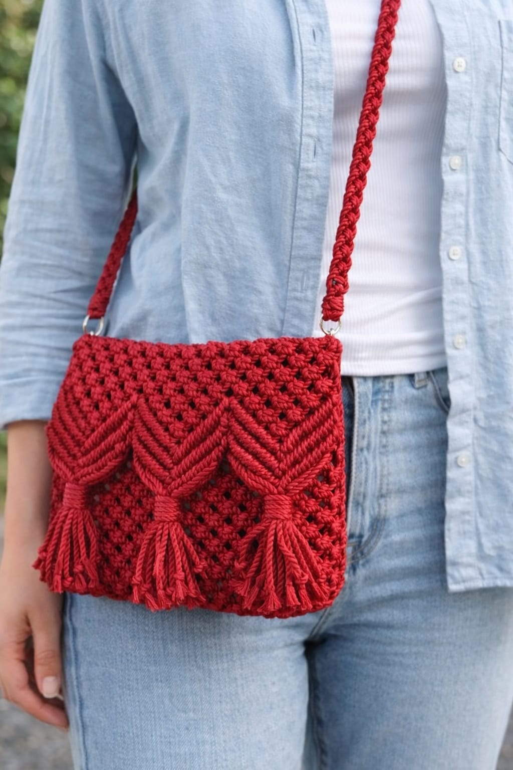 Macrame Sling Bag