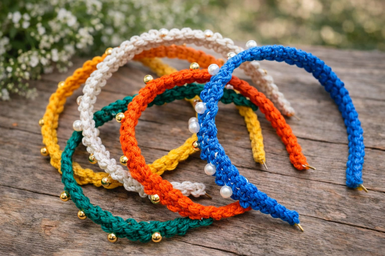 Macrame Hairbands