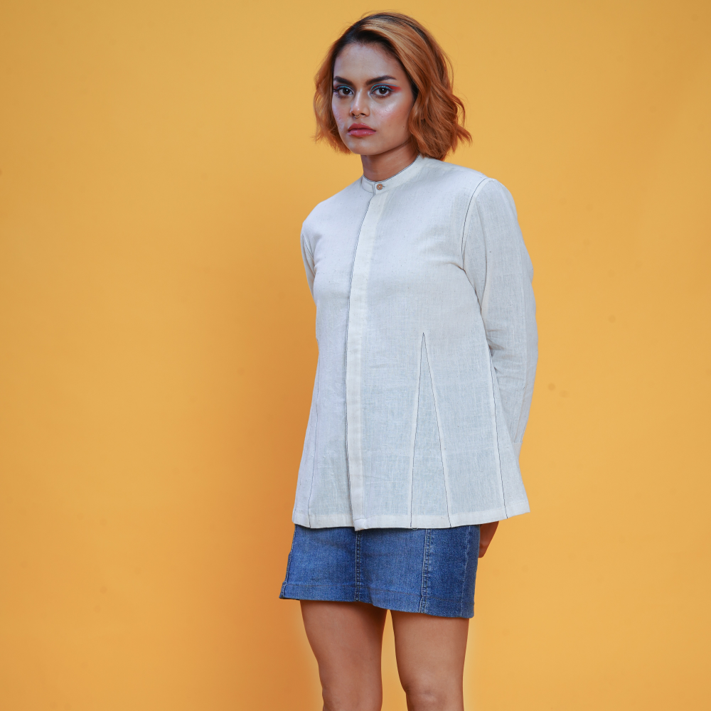 Kala Cotton Handloom Angrezi Shirt 2
