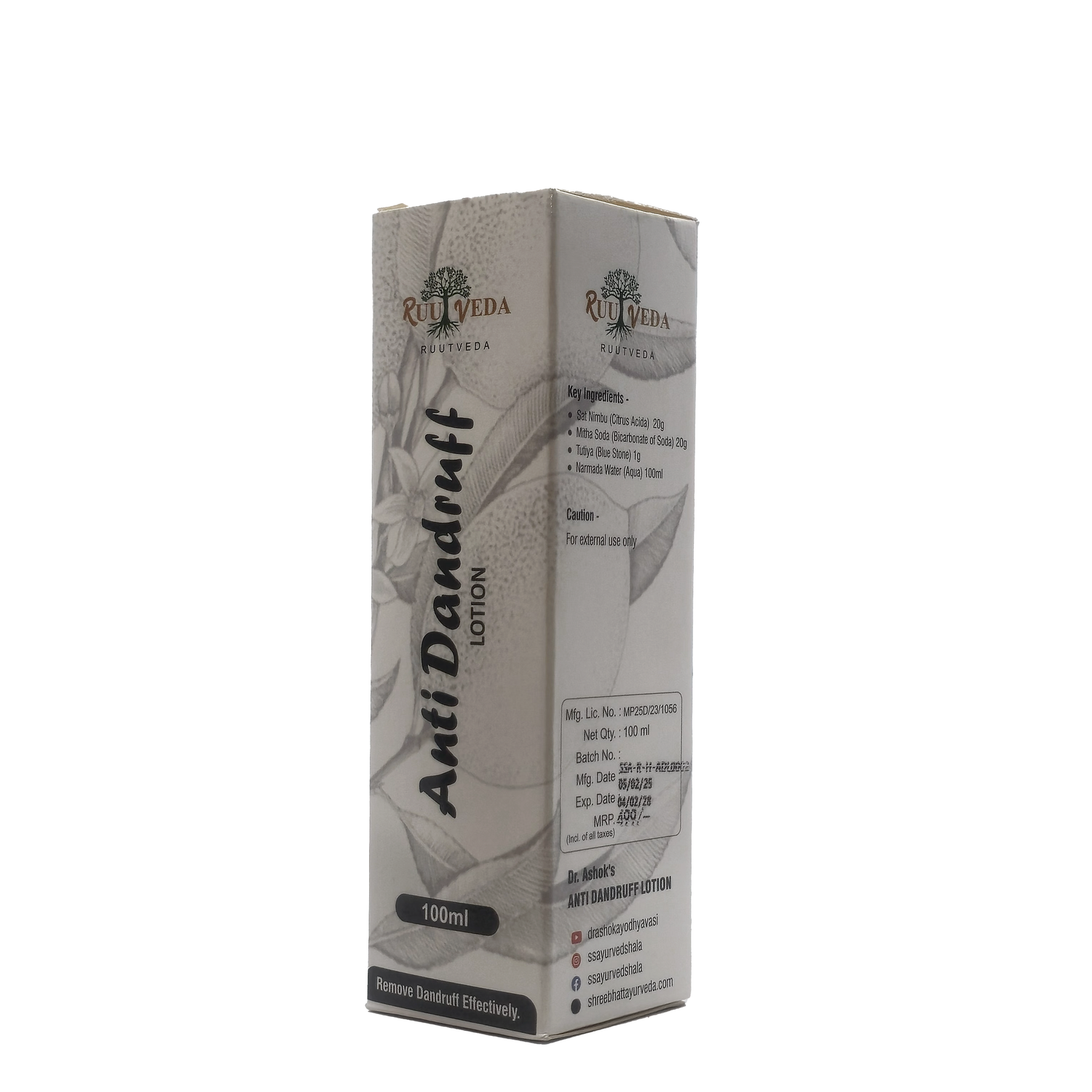 Rootveda Anti Dandruff Lotion 100ml