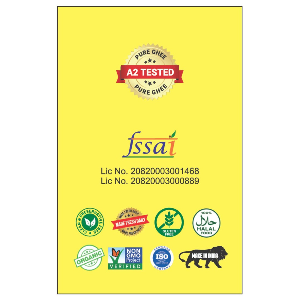 Organic Gir Cow's Desi Ghee 260ml