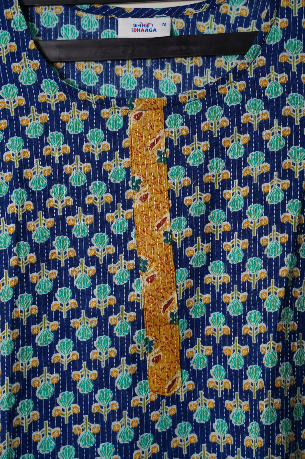 women's printed cotton kurta