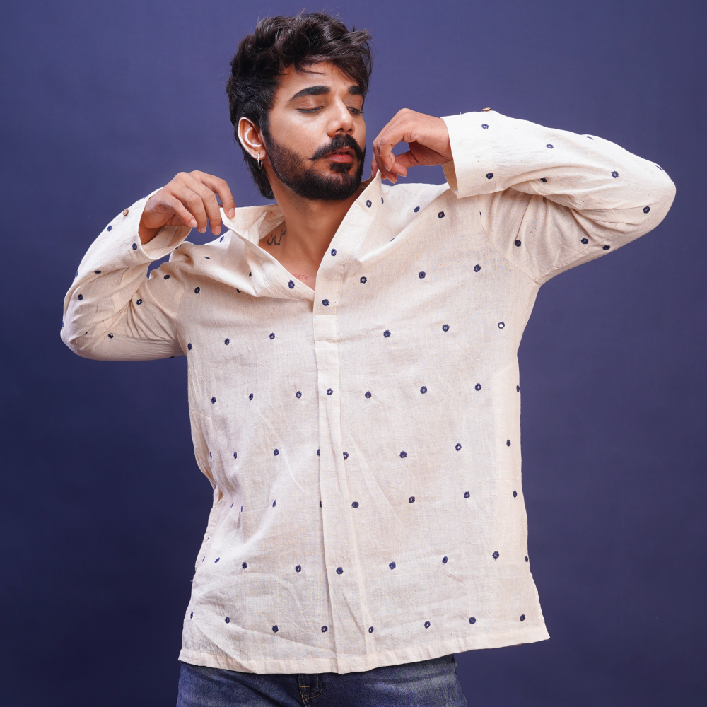 Kala cotton Mirror Work Forever Kurta 1