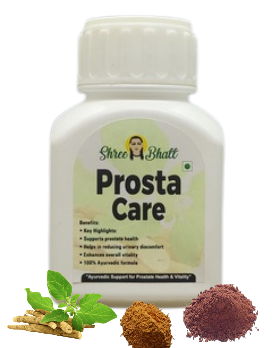 ShreeBhatt Prosta Care – Ayurvedic Prostate Wellness Capsules, 30 Capsules