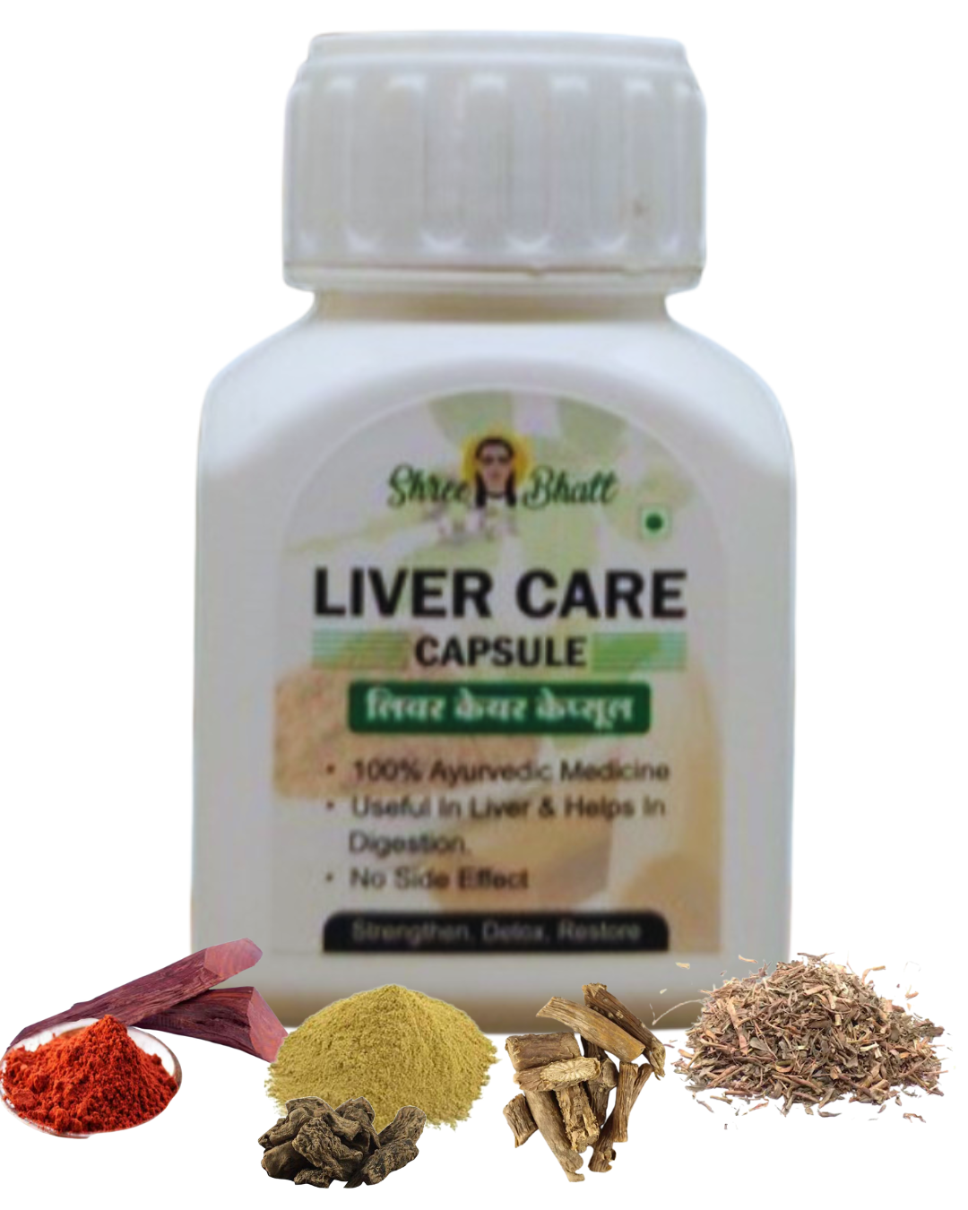 ShreeBhatt Liver Care Capsule – Ayurvedic Capsule for Liver Health & Detox, 30 Capsules