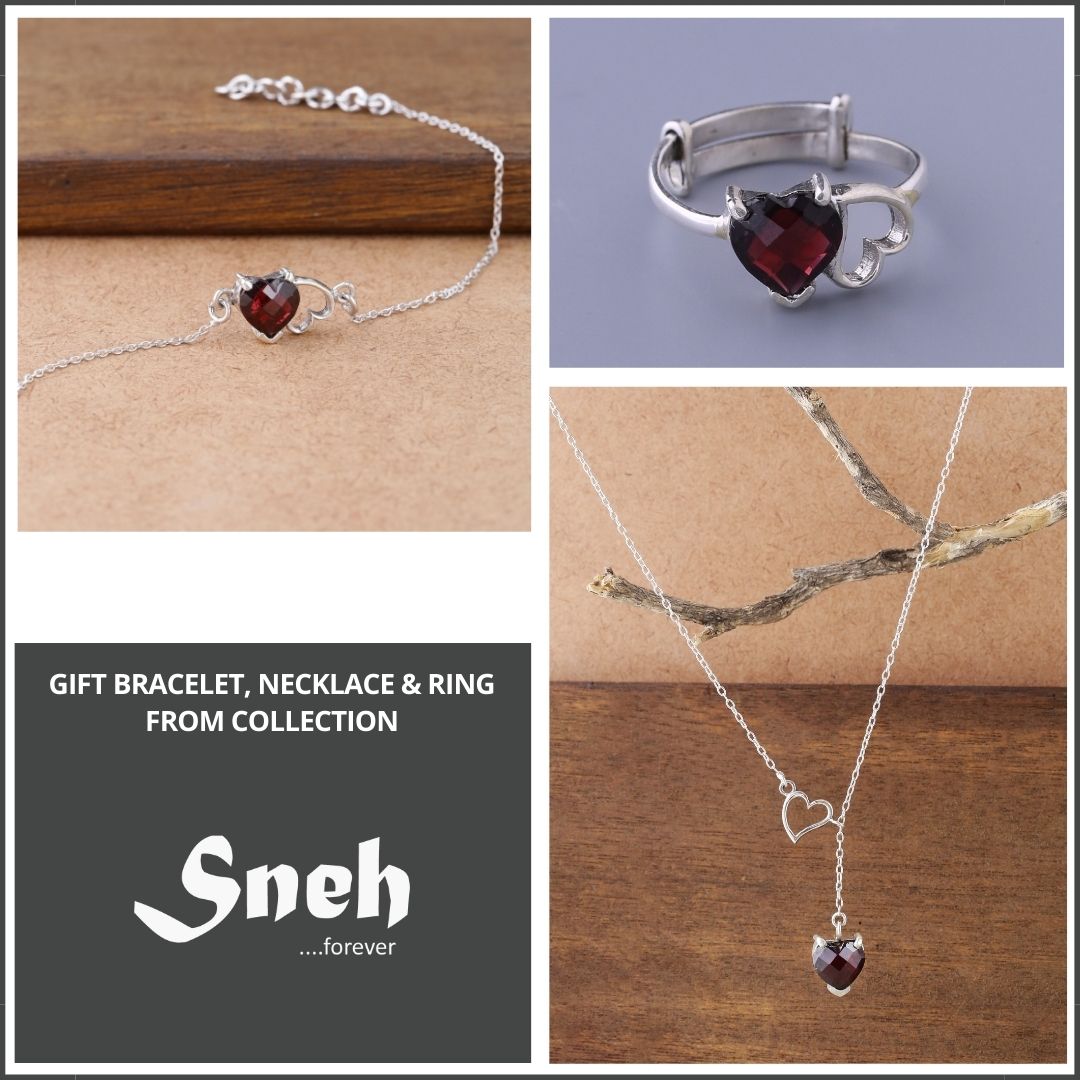 Sneh Necklace, Ring & Bracelet Giftbox