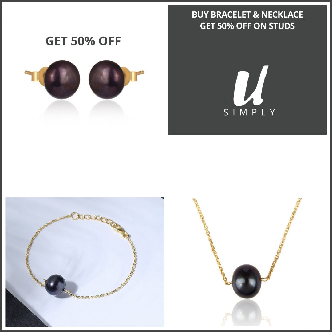 Tahitian Pearl Jewelry Gift Combo