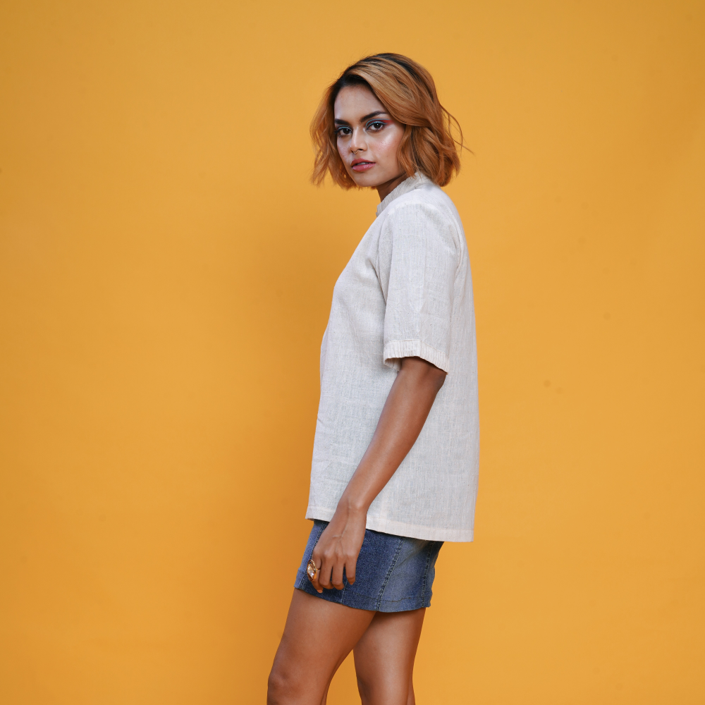 Kala Cotton Handloom Bunkar tshirt 3
