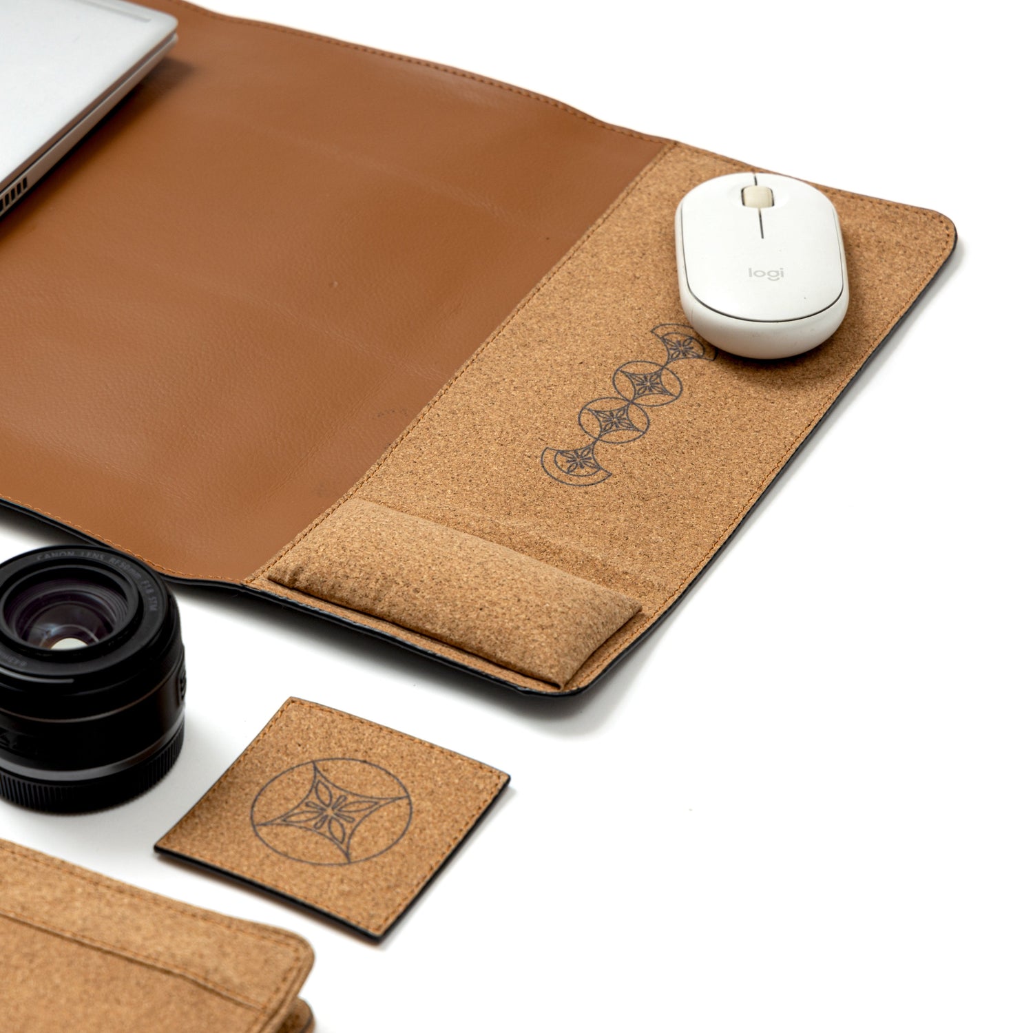 Tan Office Desk Set