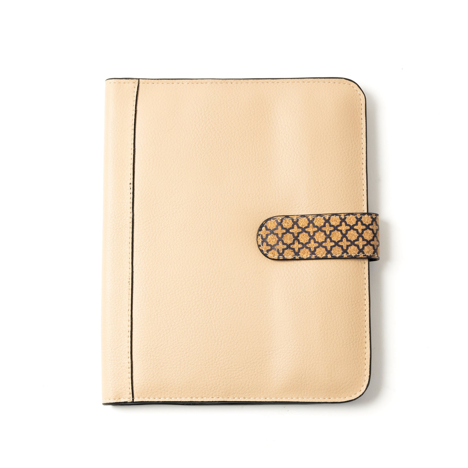 Vegan Leather Diary & Pen Set - Almond