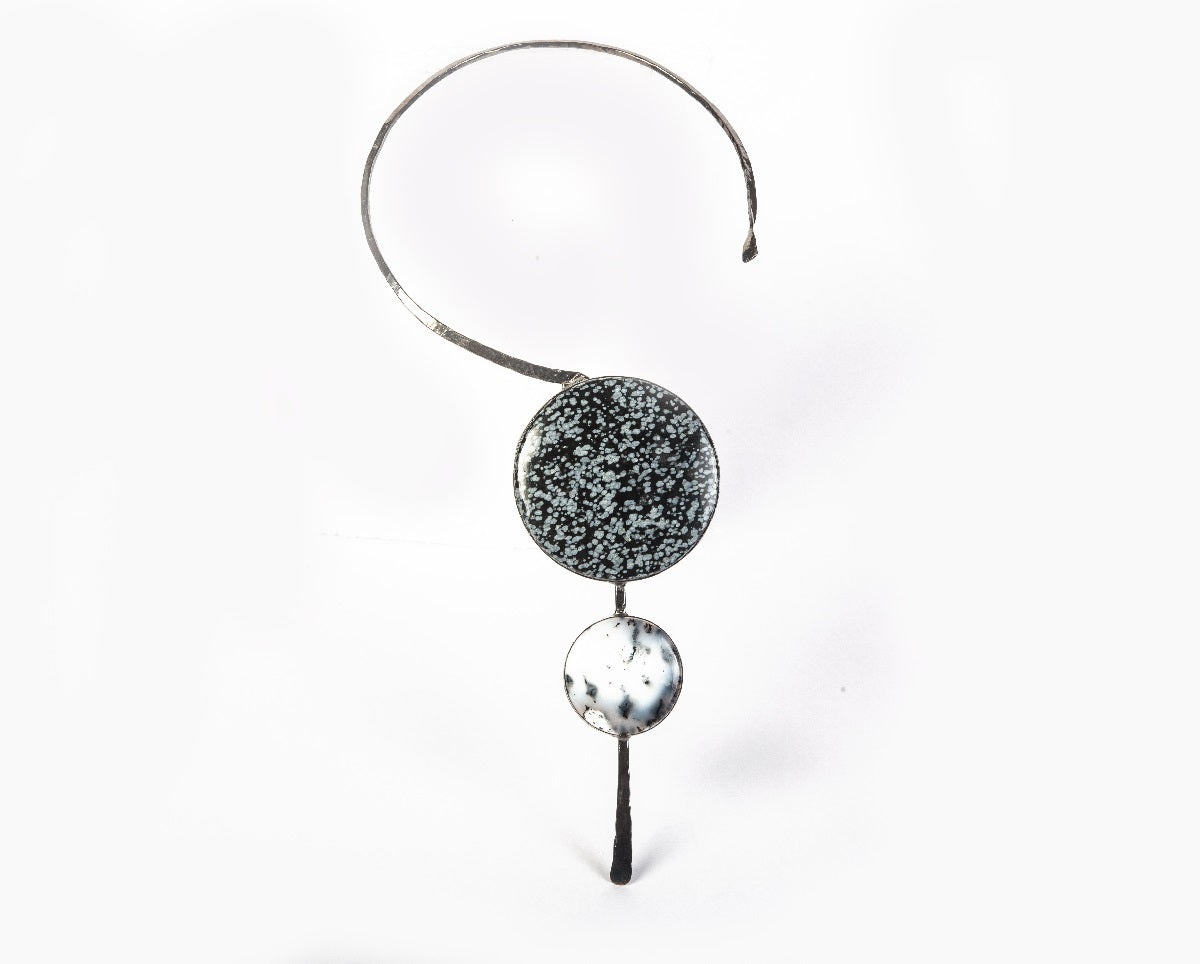 Monochrome Necklet - Black