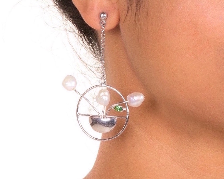 Baroque Blossom Danglers