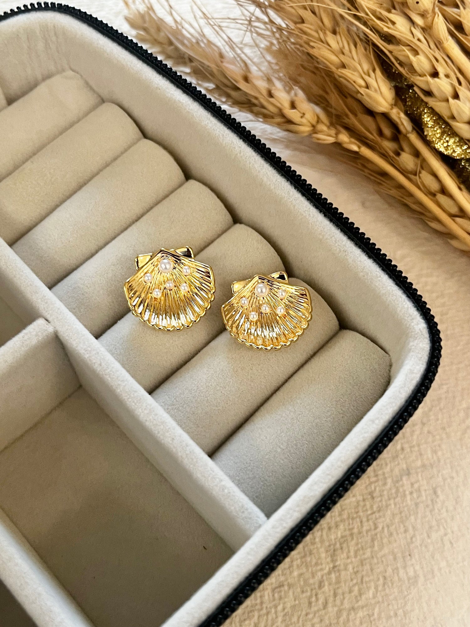 She’ll with Pearl Studs