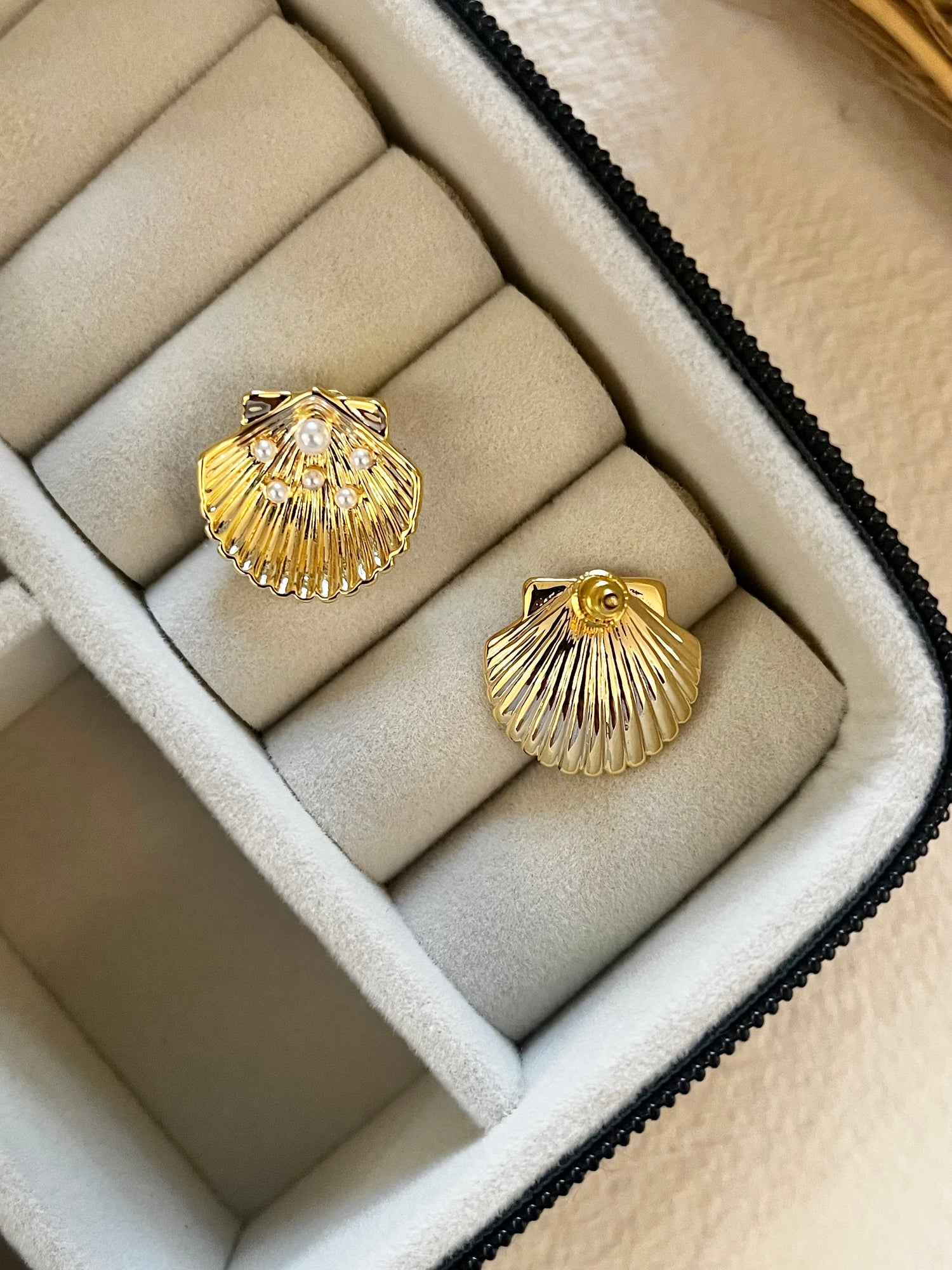 She’ll with Pearl Studs