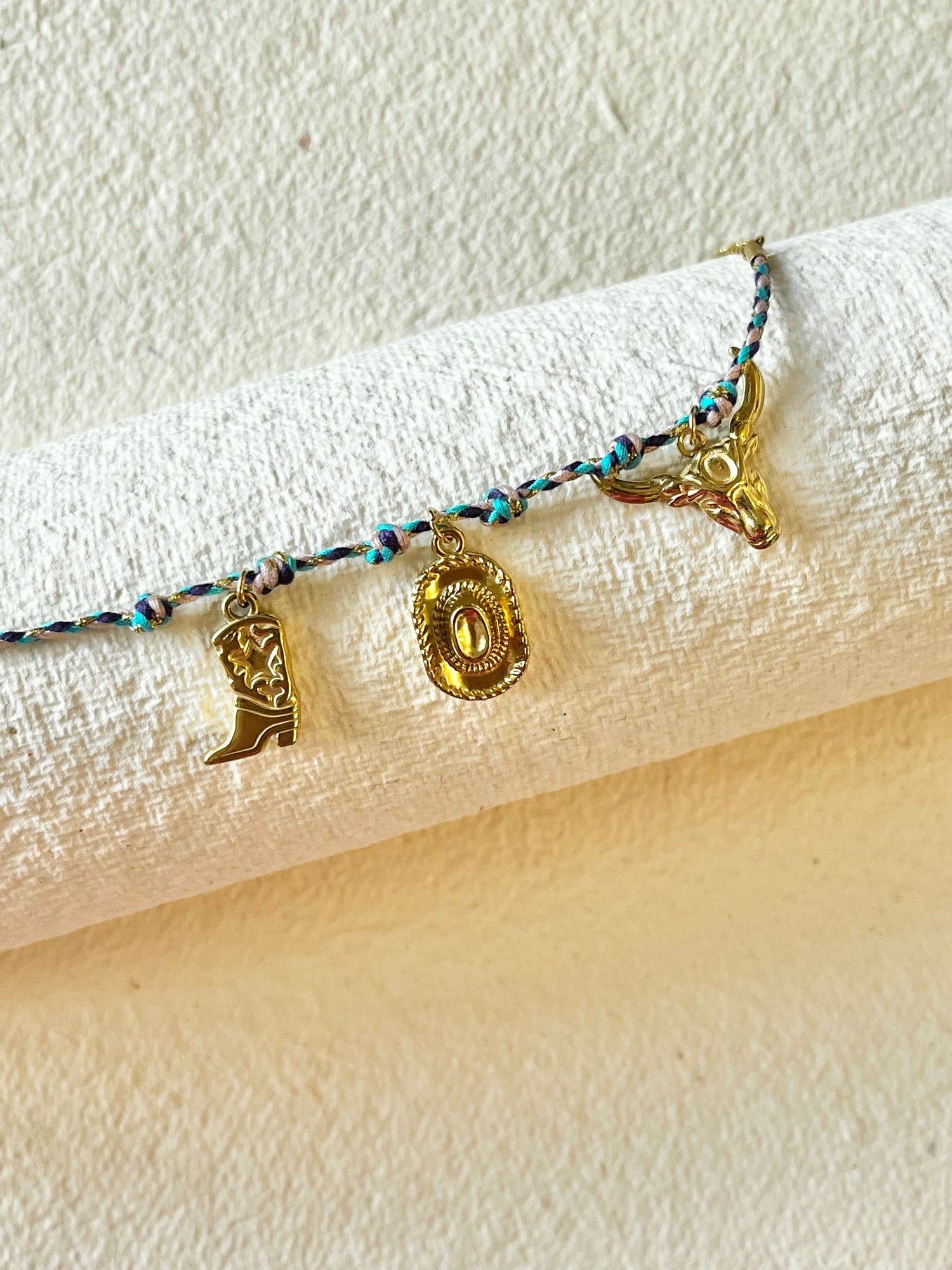 Cowboy Charms Bracelet