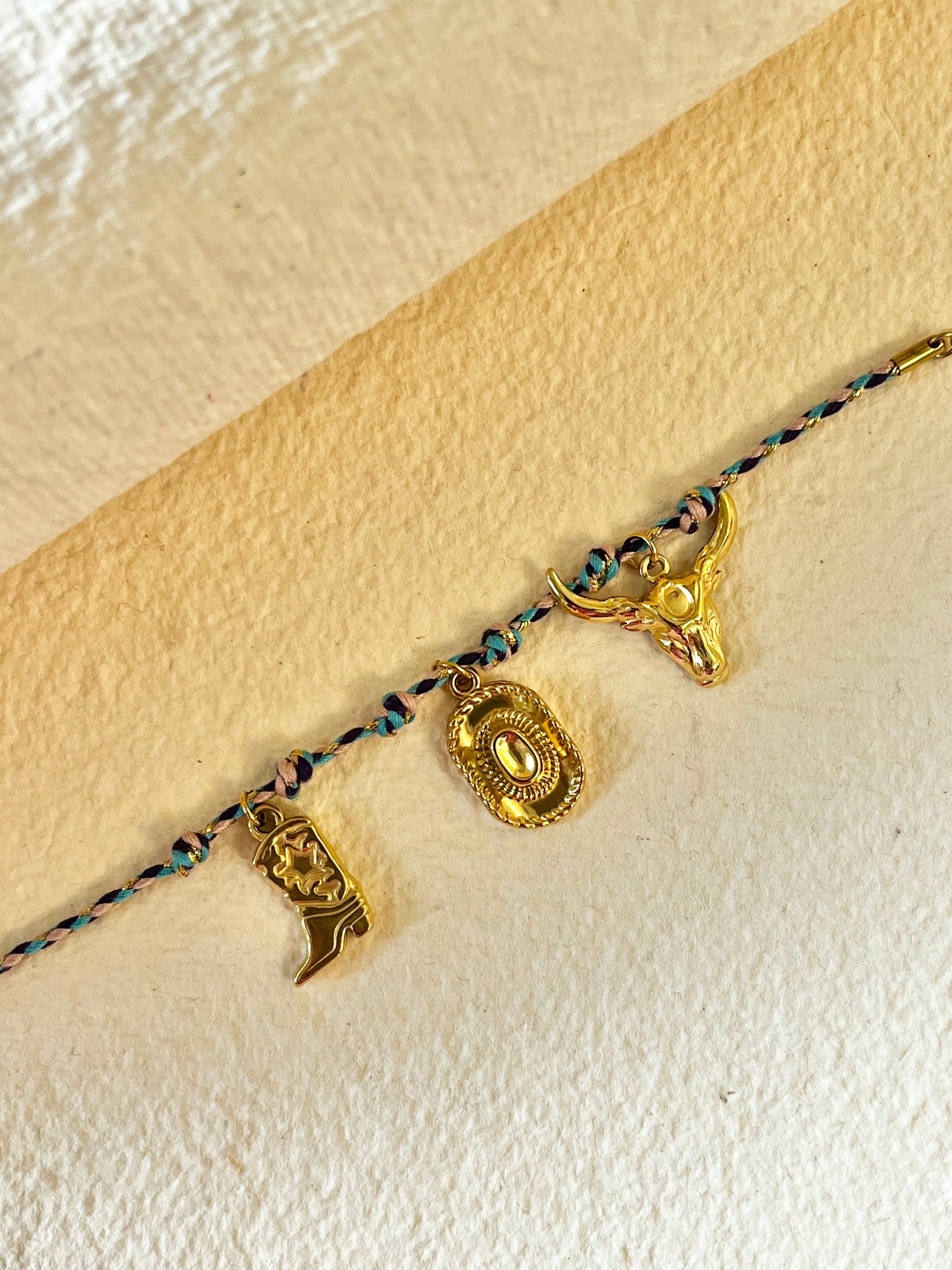 Cowboy Charms Bracelet