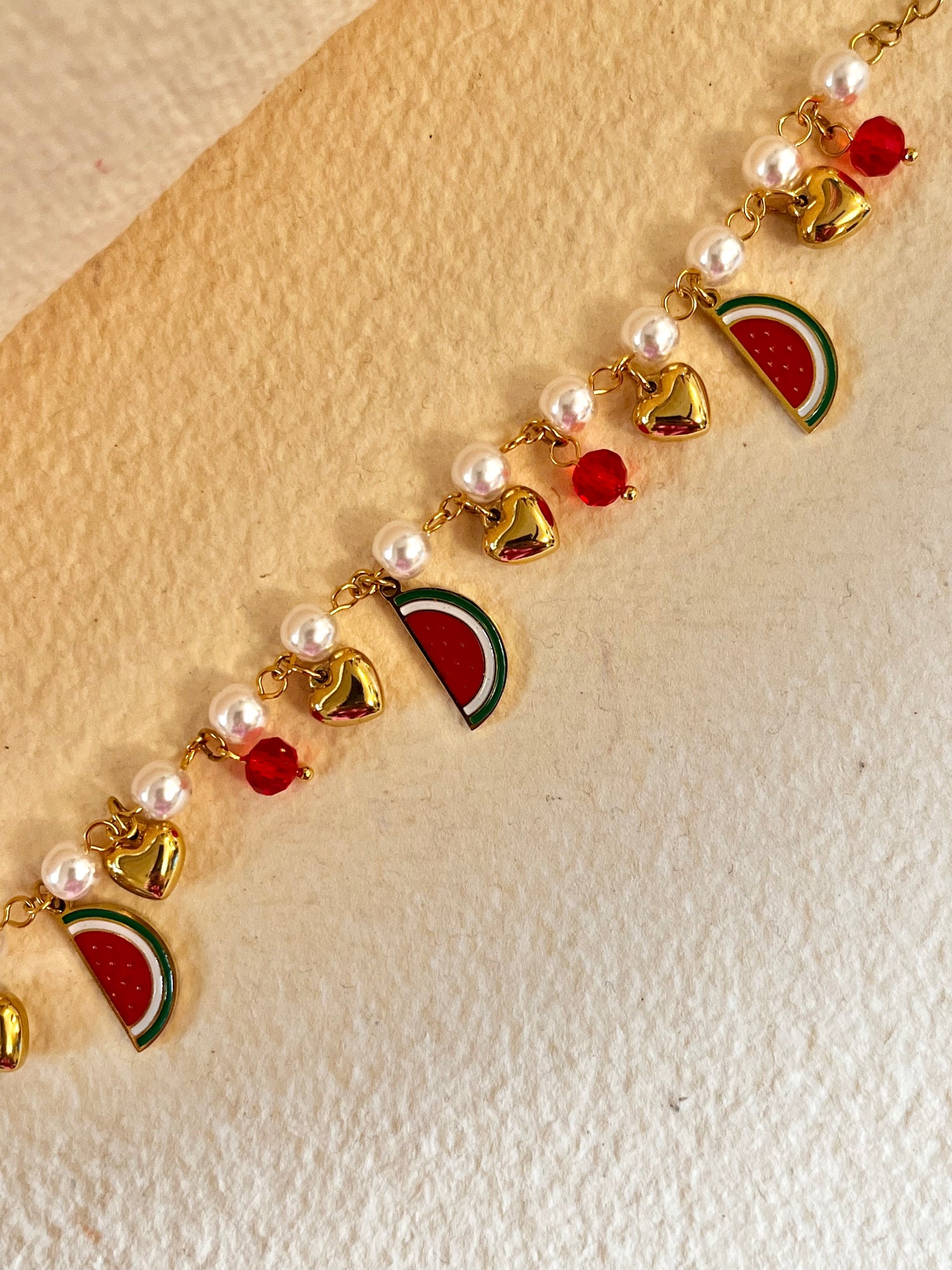 Watermelon Charms Bracelet