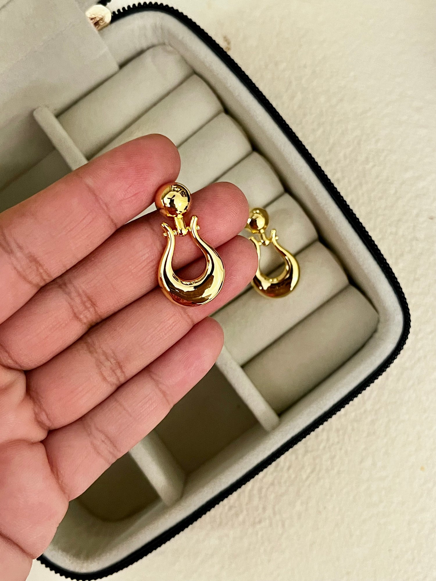 Gold Earrings - Medium