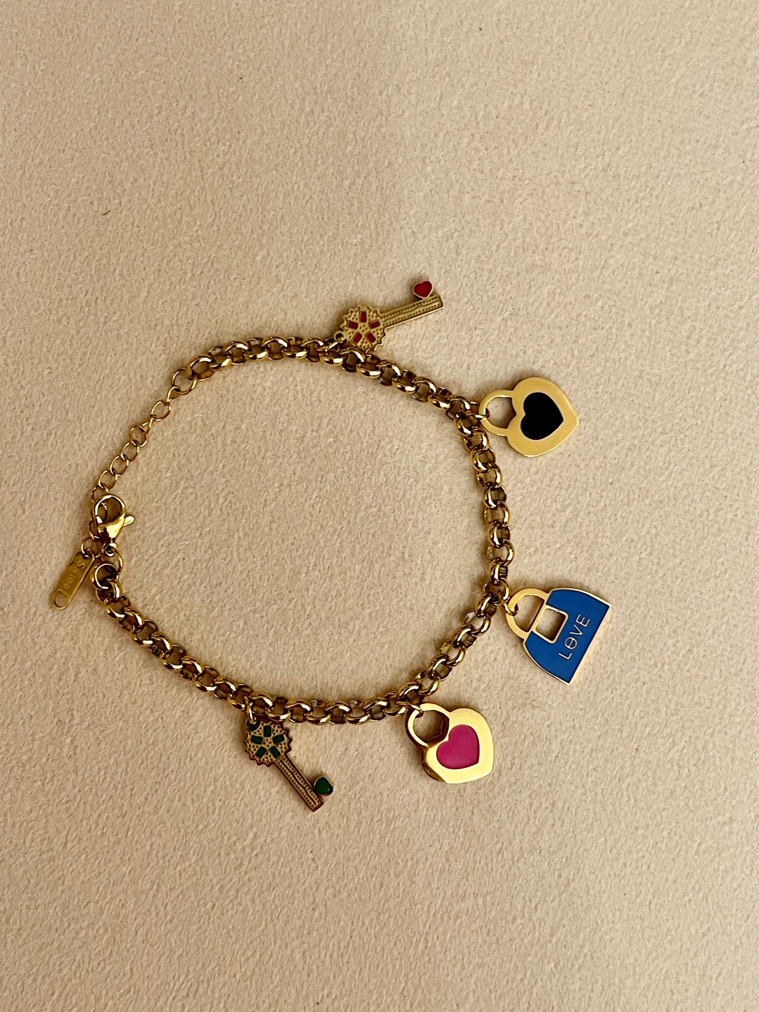 Love Charms Bracelet