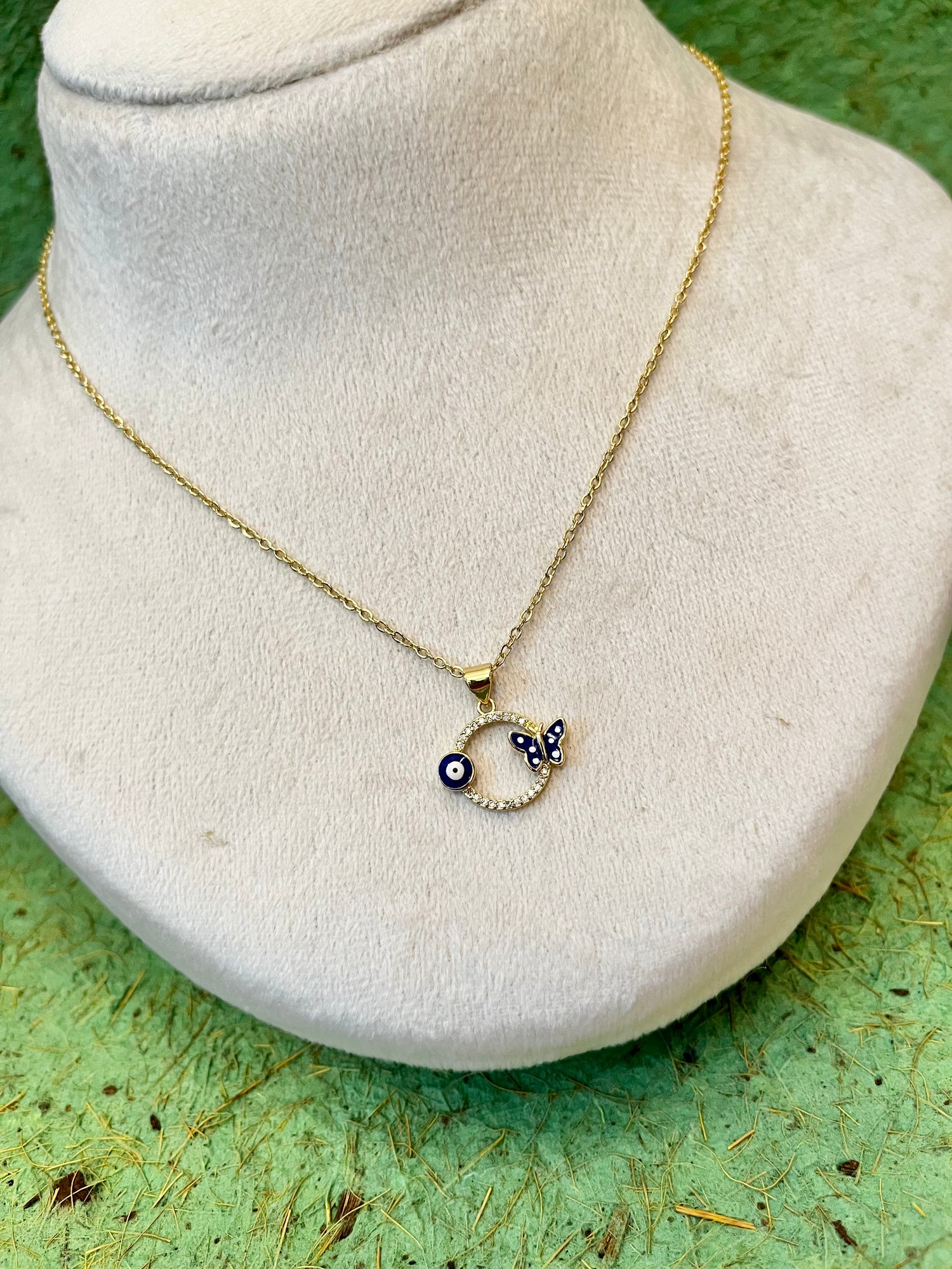 Studded Evil Necklace