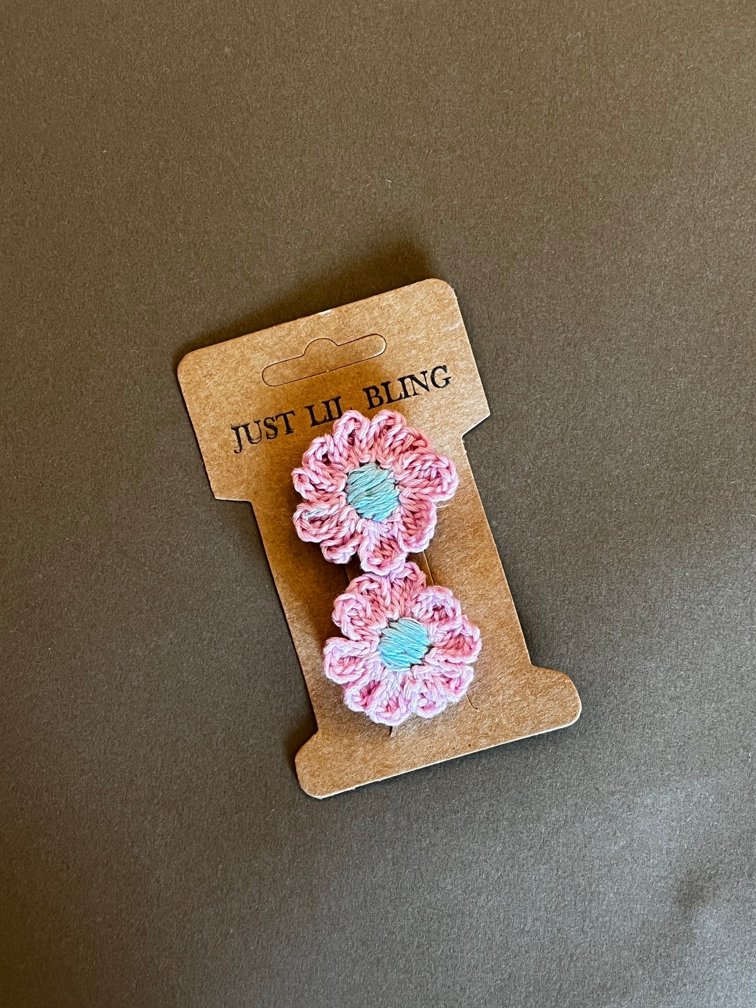 Mini Crochet Hair Clips (Set of 2)