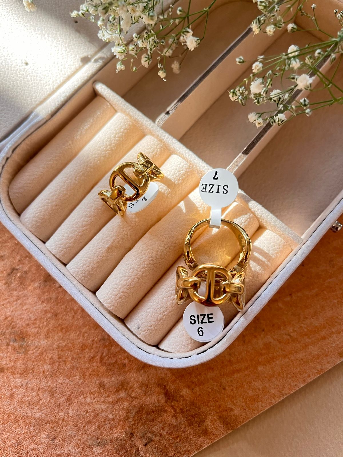 Coffee Bean Ring - Size 6