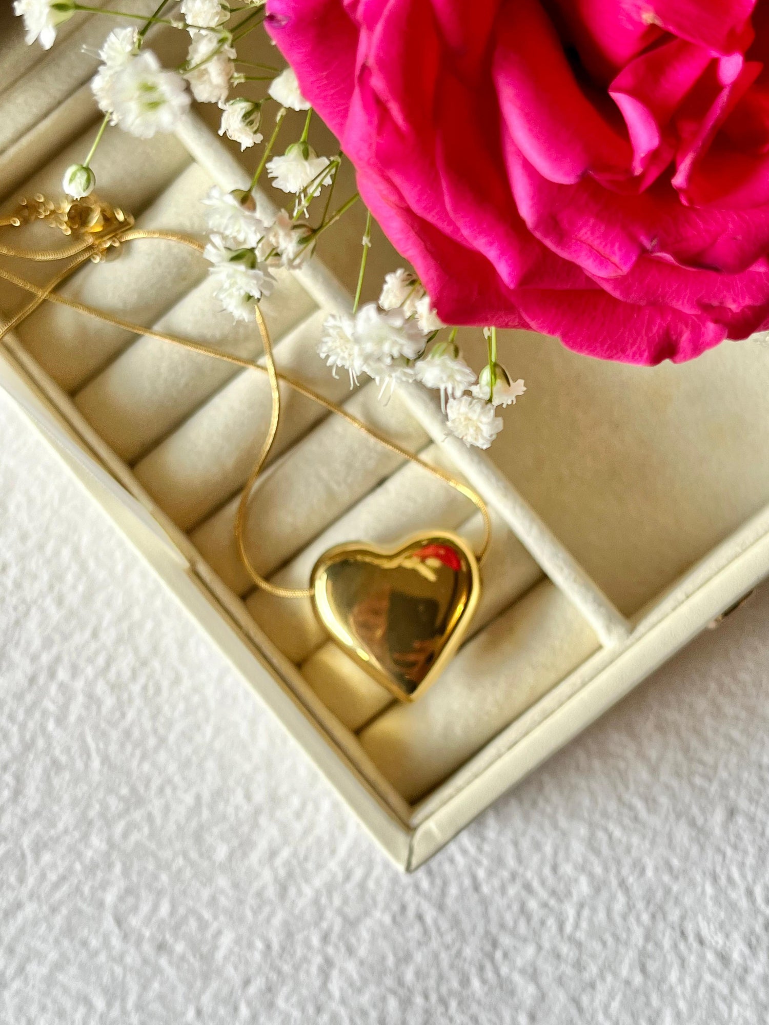 Puffy Heart Necklace